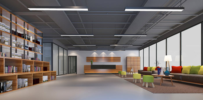 教育學校辦公室裝修設(shè)計效果圖