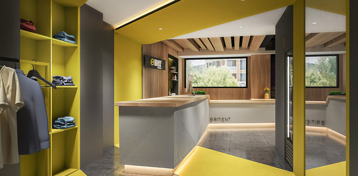 舞蹈培訓基地裝修設(shè)計效果圖