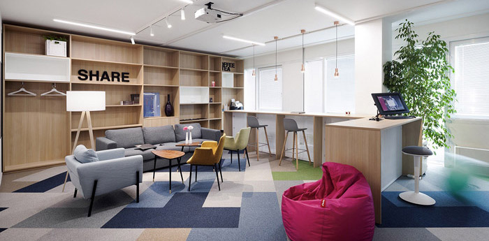 IT培訓機構(gòu)辦公室裝修設(shè)計效果圖