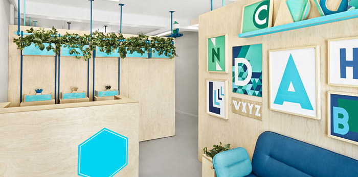 英語教育培訓機構(gòu)裝修設(shè)計效果圖