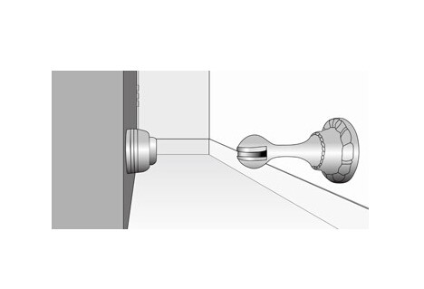 固定門(mén)吸效果圖