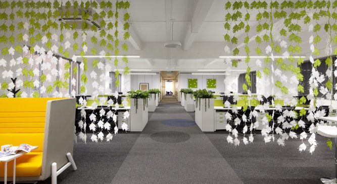 嬰童產品辦公區域設計效果圖