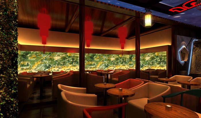 情侶、商務(wù)、聚餐、休閑酒吧餐桌區(qū)域裝修設(shè)計案例效果圖