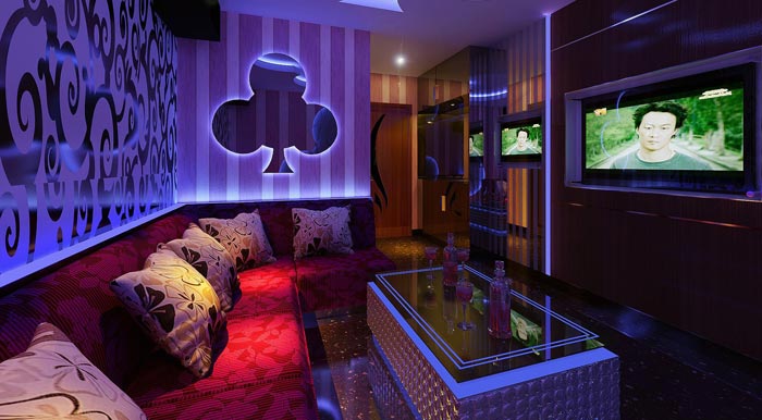 番禺富華國際KTV裝修設計案例