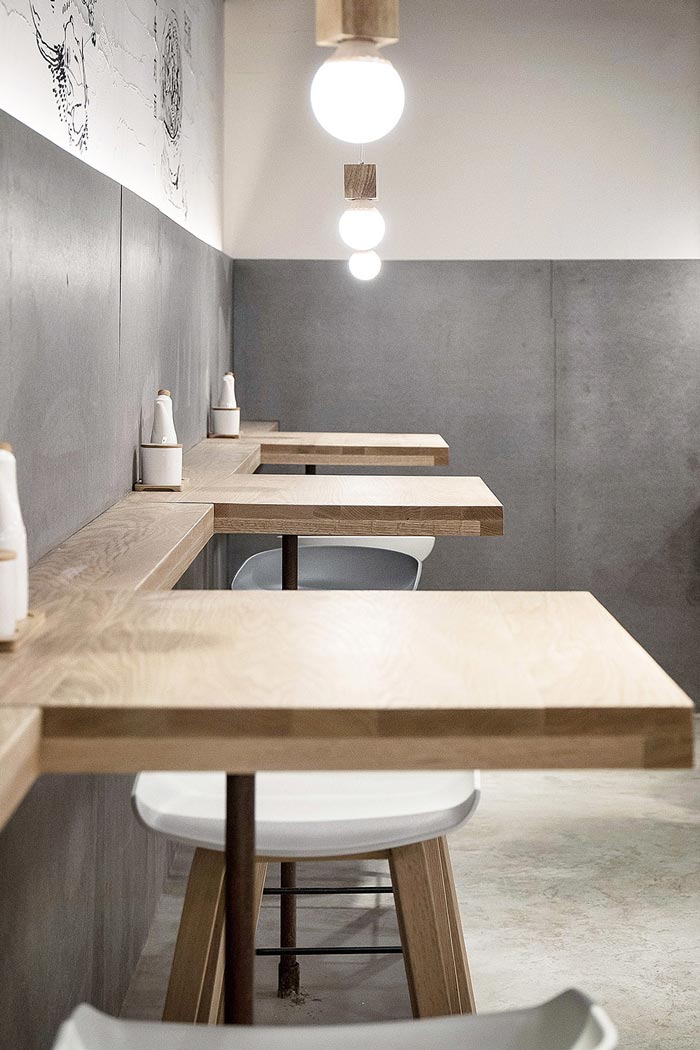 牛蛙面館裝飾設計效果圖