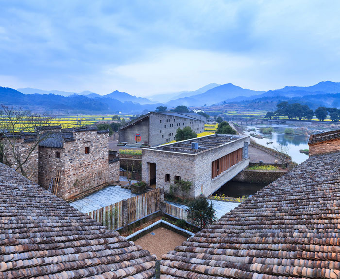 茶籽油廠房室外裝修設計效果圖