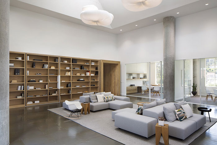 高科技公司辦公室休息區裝修設計效果圖