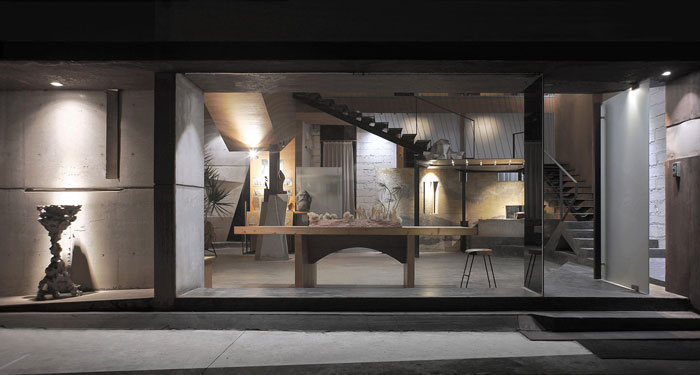 廠房改造辦公室進門區(qū)裝修效果圖