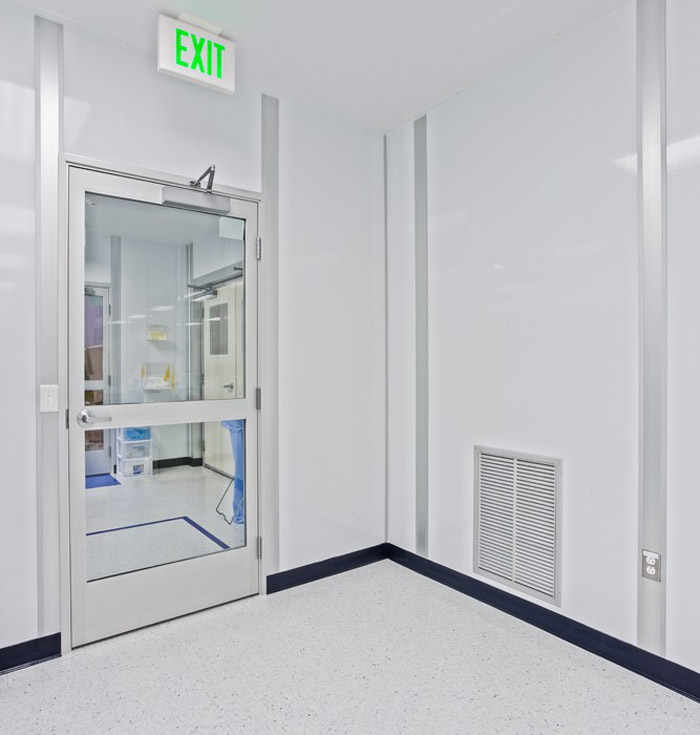 潔凈廠房進門區裝修設計效果圖