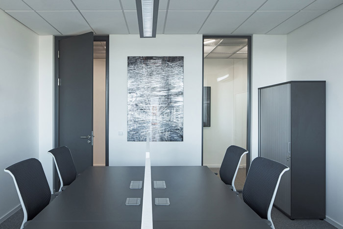 運輸公司辦公室接待室裝修設計效果圖