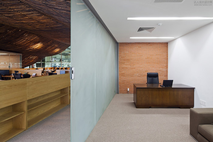 工廠改造總經理辦公室裝修效果圖