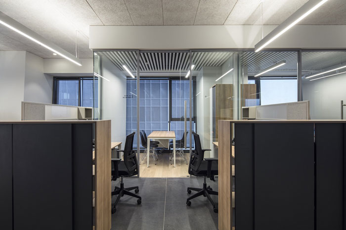 會議公司辦公室辦公區裝修設計效果圖