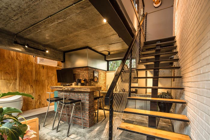 鄉(xiāng)村民宿吧臺設(shè)計(jì)效果圖