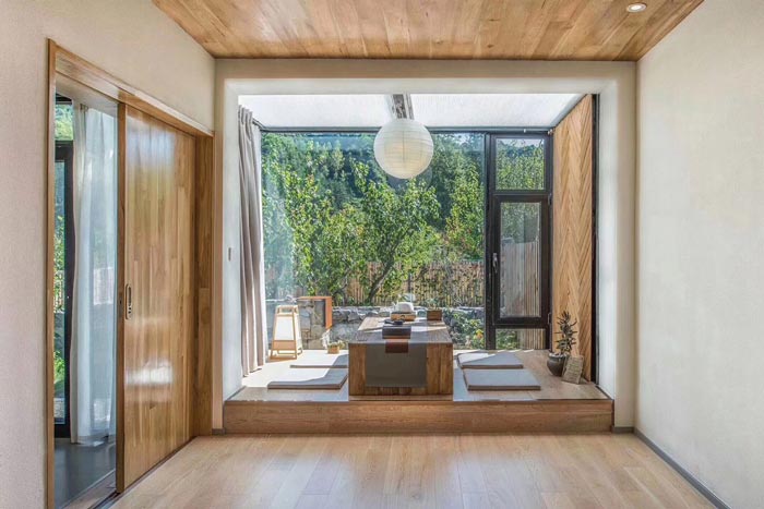 鄉村精品民宿品茶裝修設計效果圖